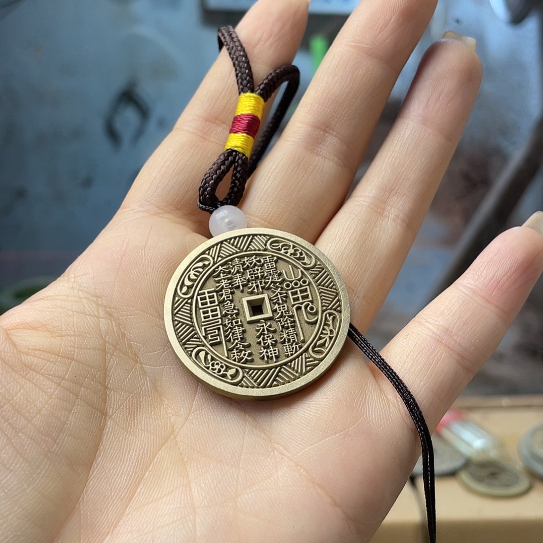 铜捡****孩现代仿制工艺品