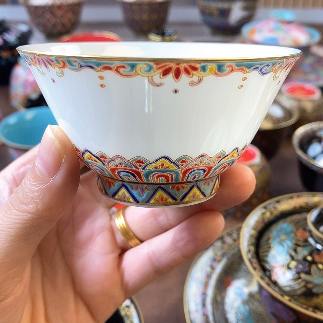 景德镇陶瓷珐琅彩