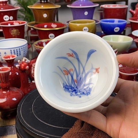 【闪购商品】景德镇名陶雅玩原矿郎红