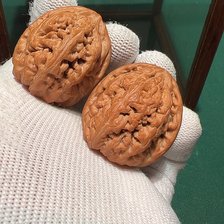 文玩核桃把件小****李大粗筋 迷你版 31+