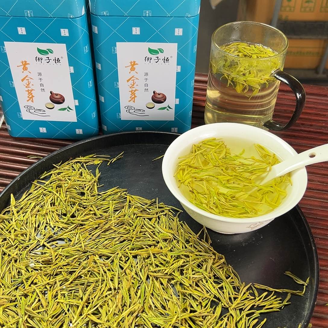 明前特级A黄金芽半斤罐装