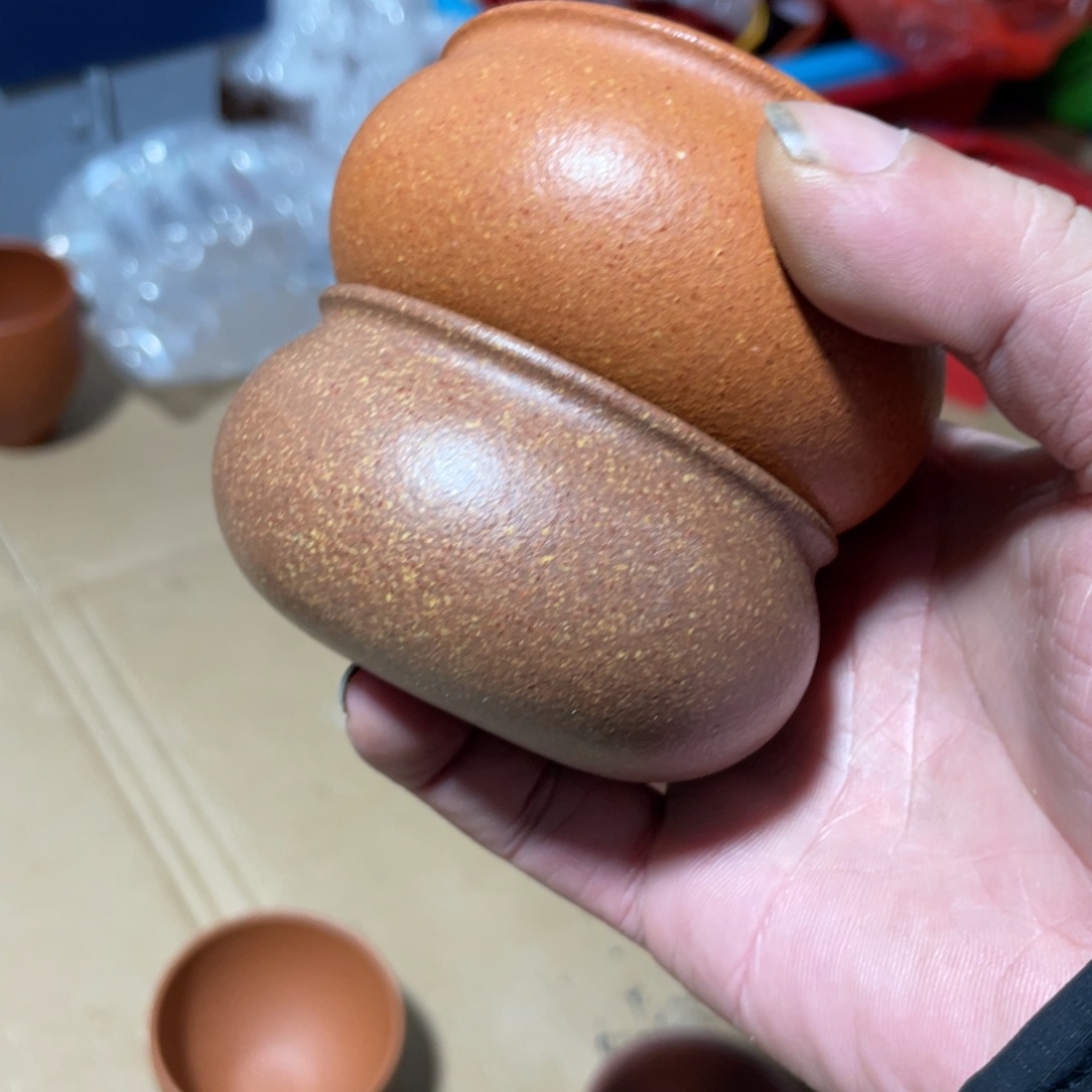 紫砂茶壶T***黄降坡泥普洱杯