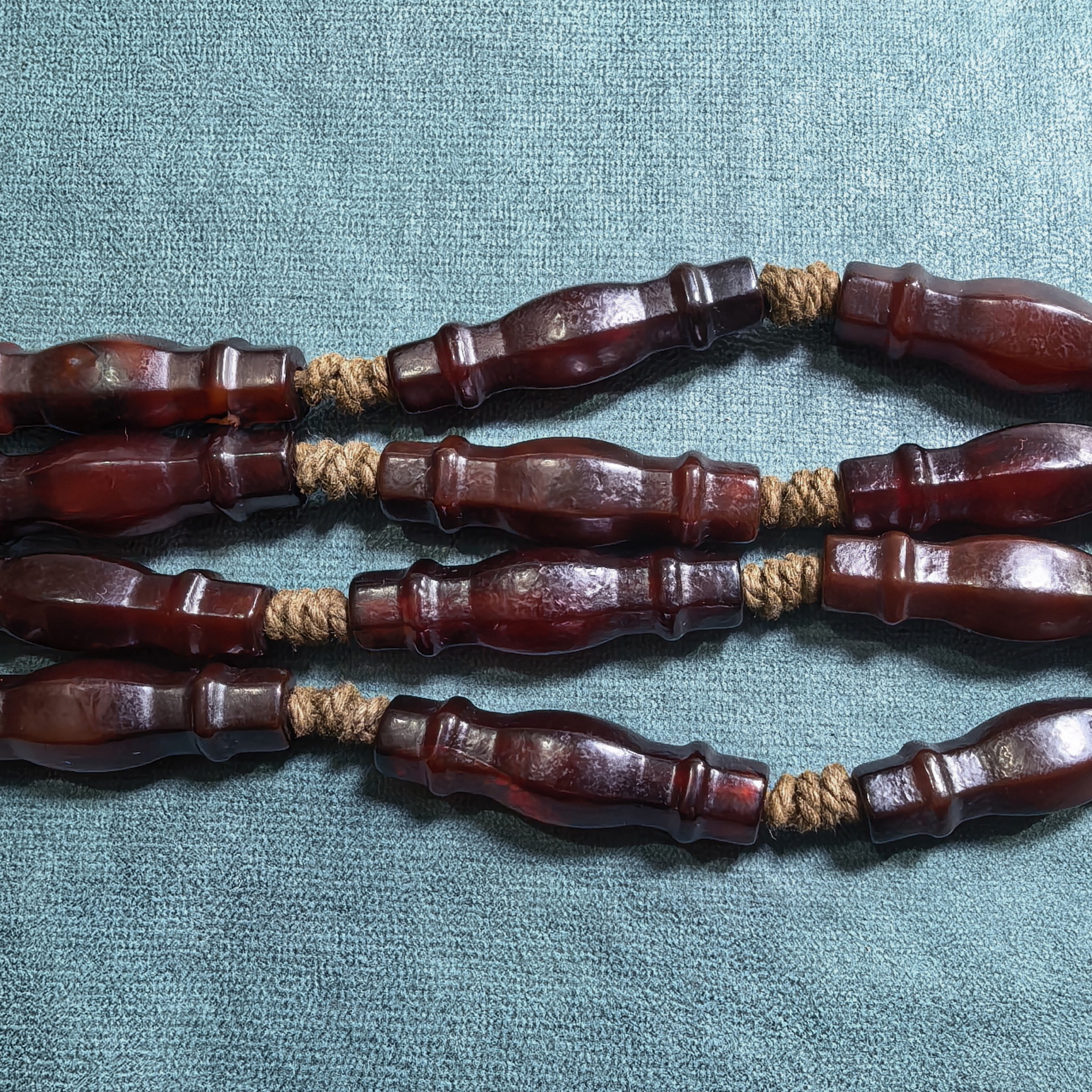 回流玛瑙珠串12颗