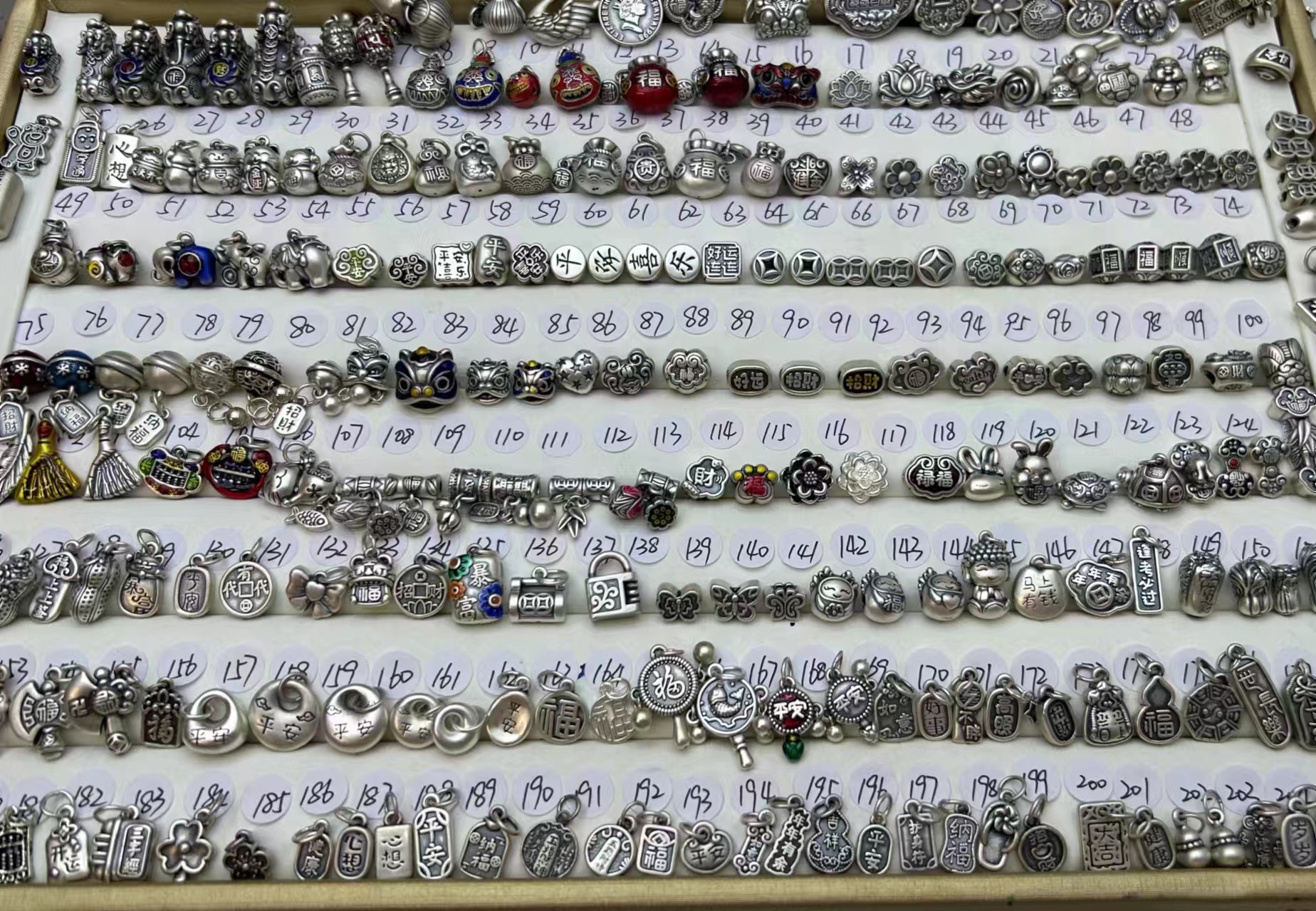 足银银制品 足银和S925复古宫廷通用民族风银制品DIY手工编绳串珠