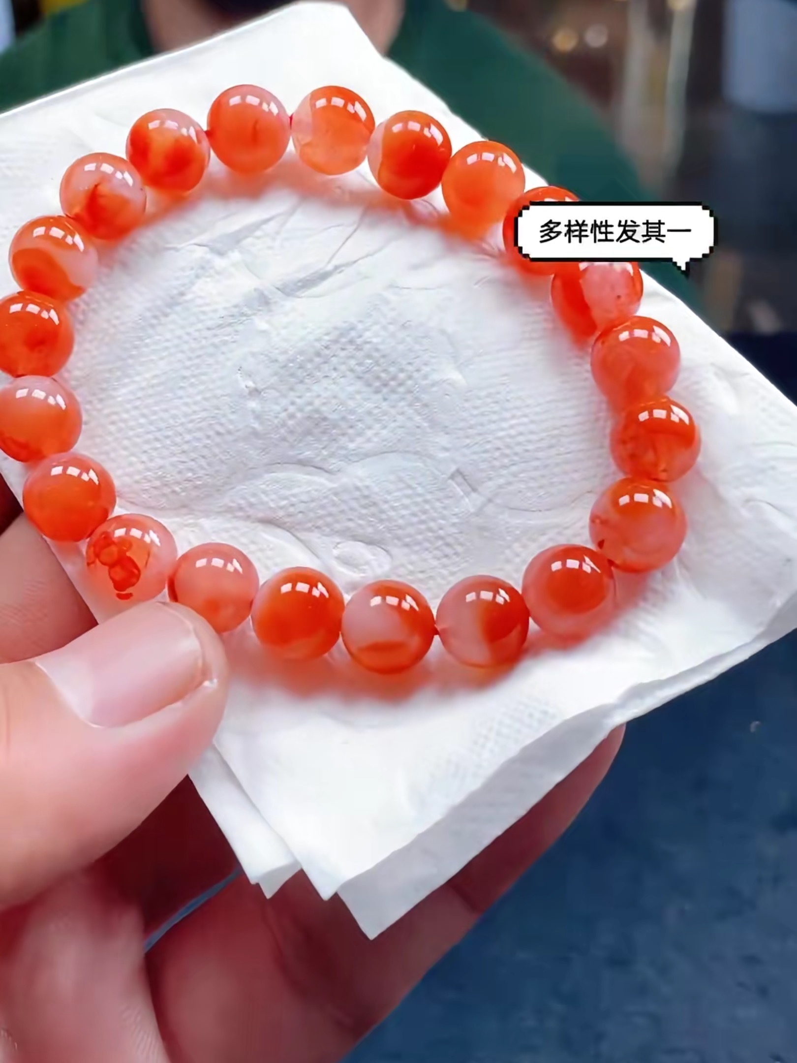 101834T29-3A33-保山五岔路南红手串-多样性发其一