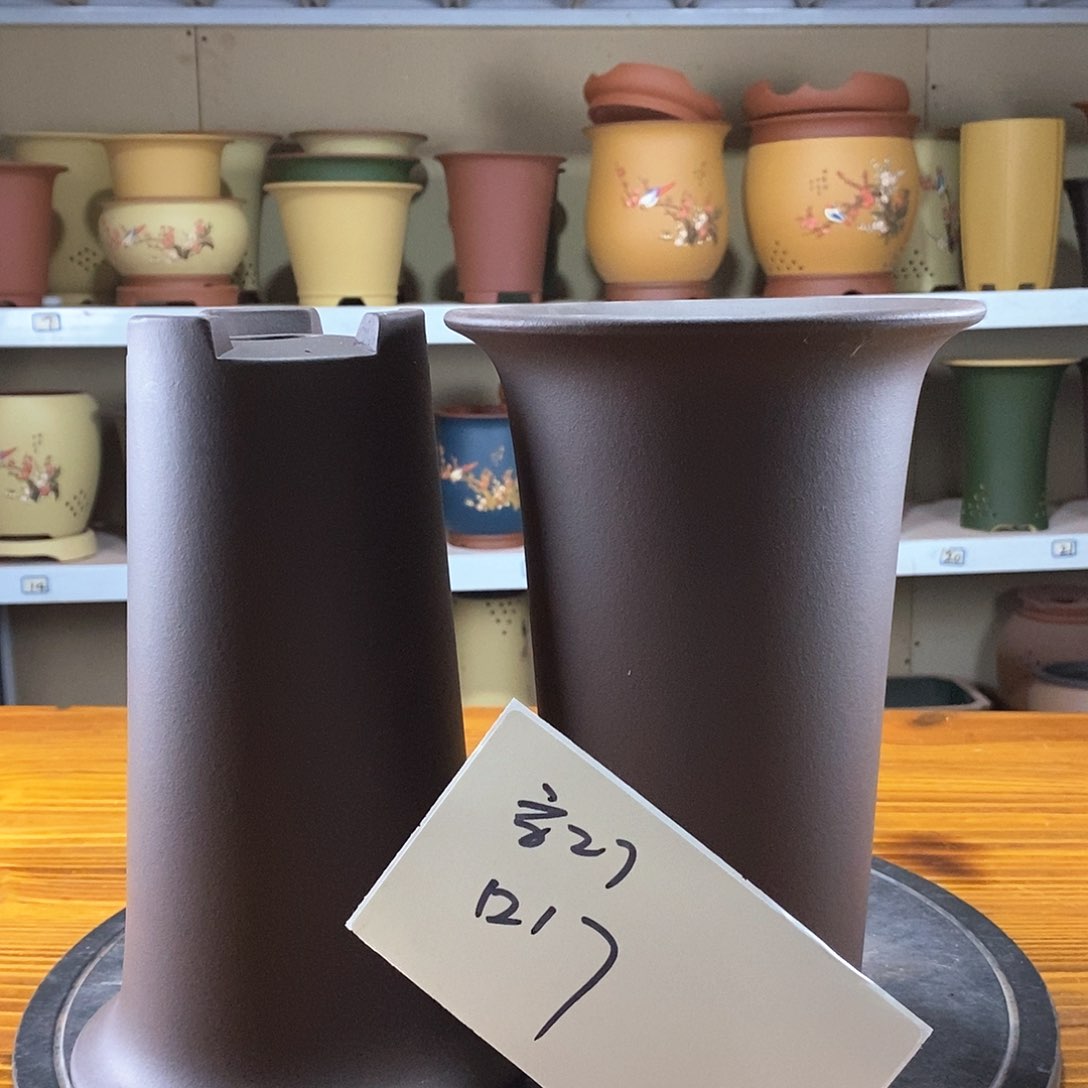 紫砂花盆紫砂兰花盆22