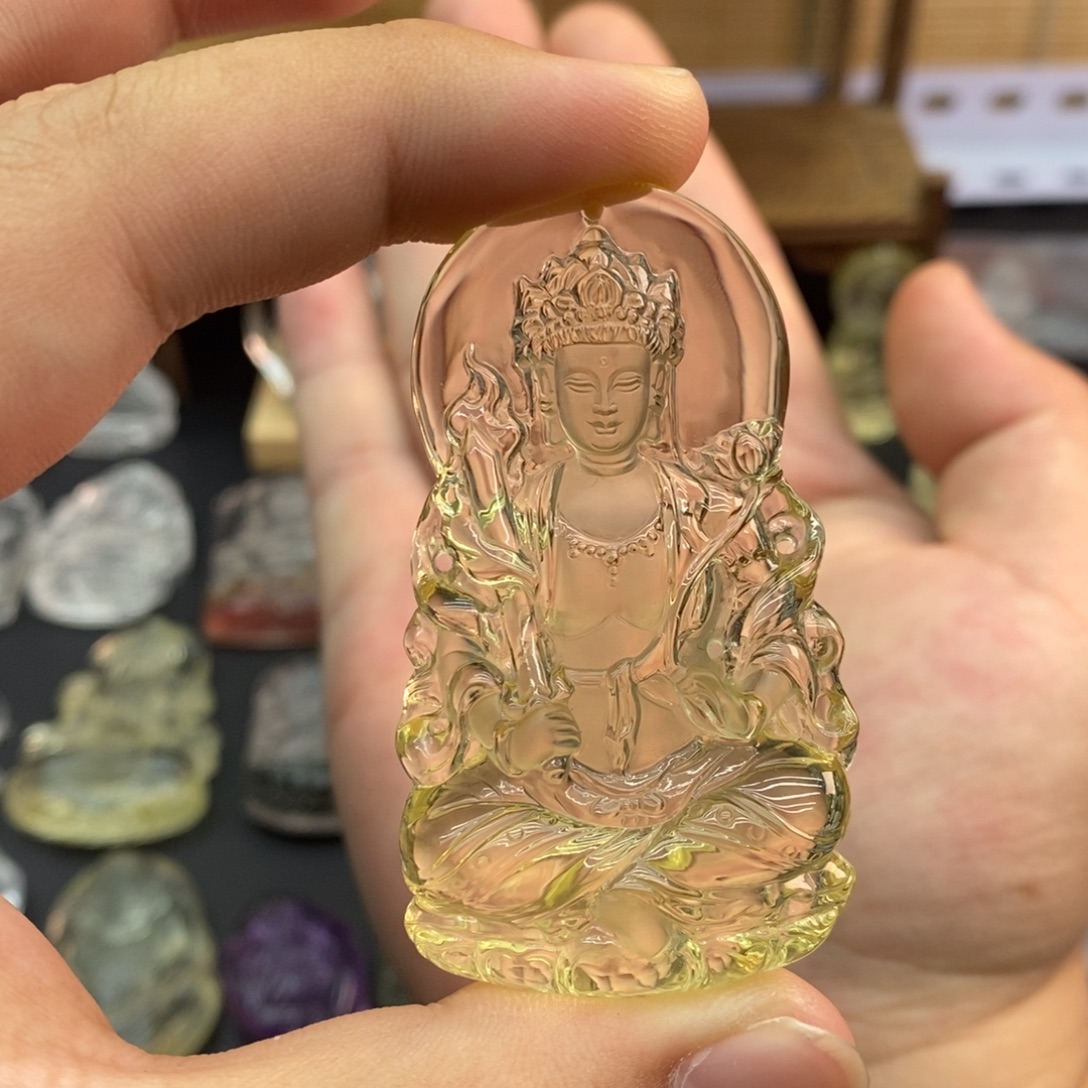 流***水颈饰水晶未镶嵌定制