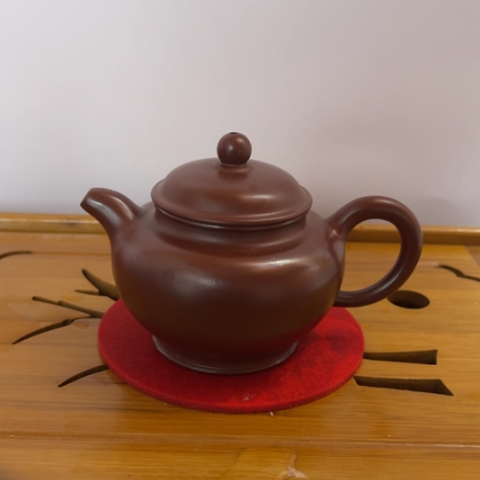 小***麻紫砂茶壶中国宜兴紫砂壶