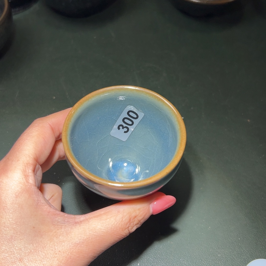 用***2茶盏全手工原矿原釉建盏