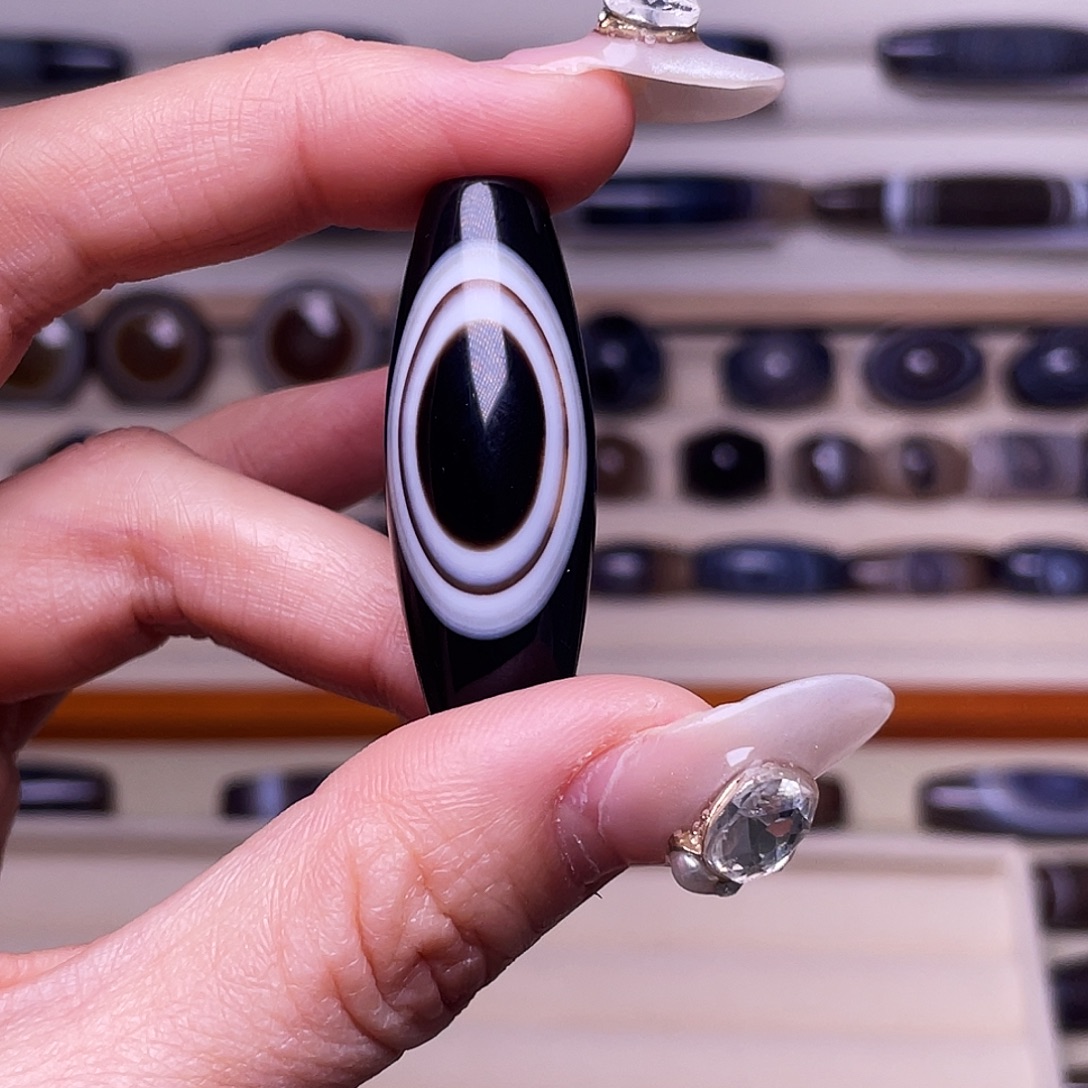 海***水玛瑙/玉髓未镶嵌颈饰