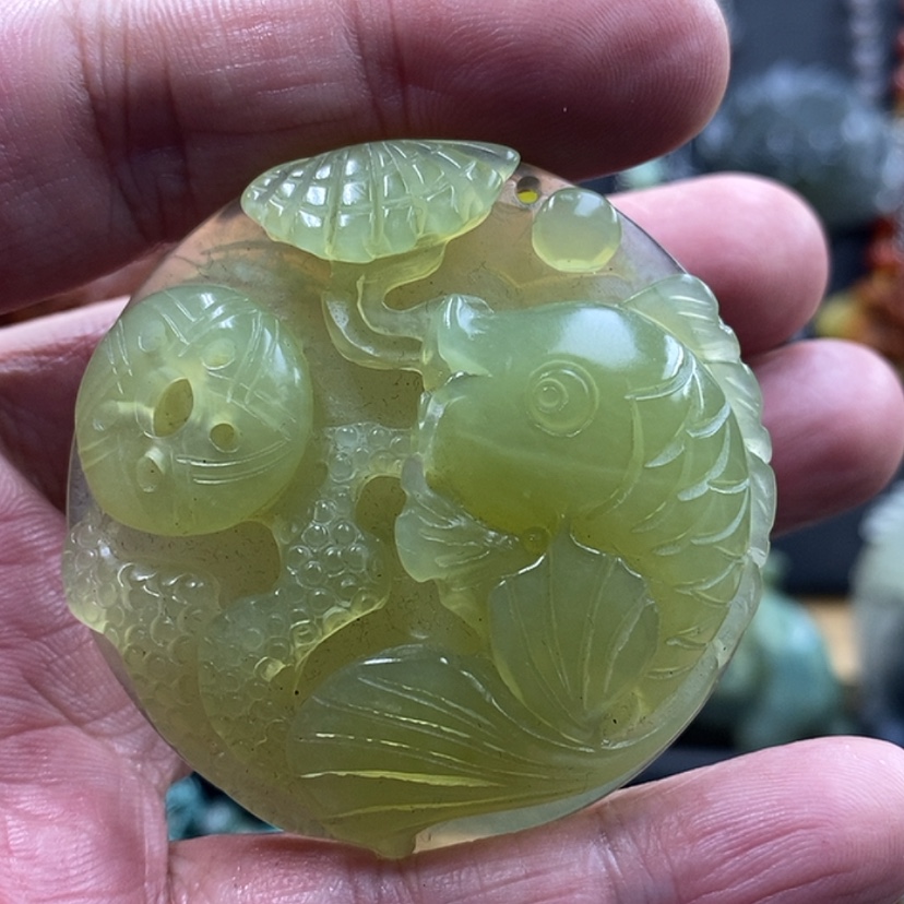 【闪购商品】未镶嵌岫玉吊坠