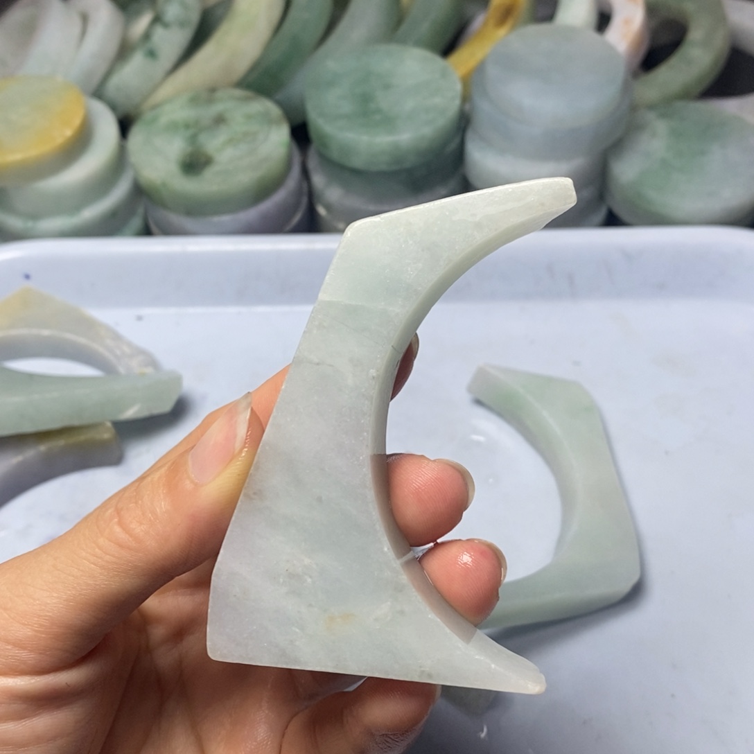 翡翠散珠翡翠边角料