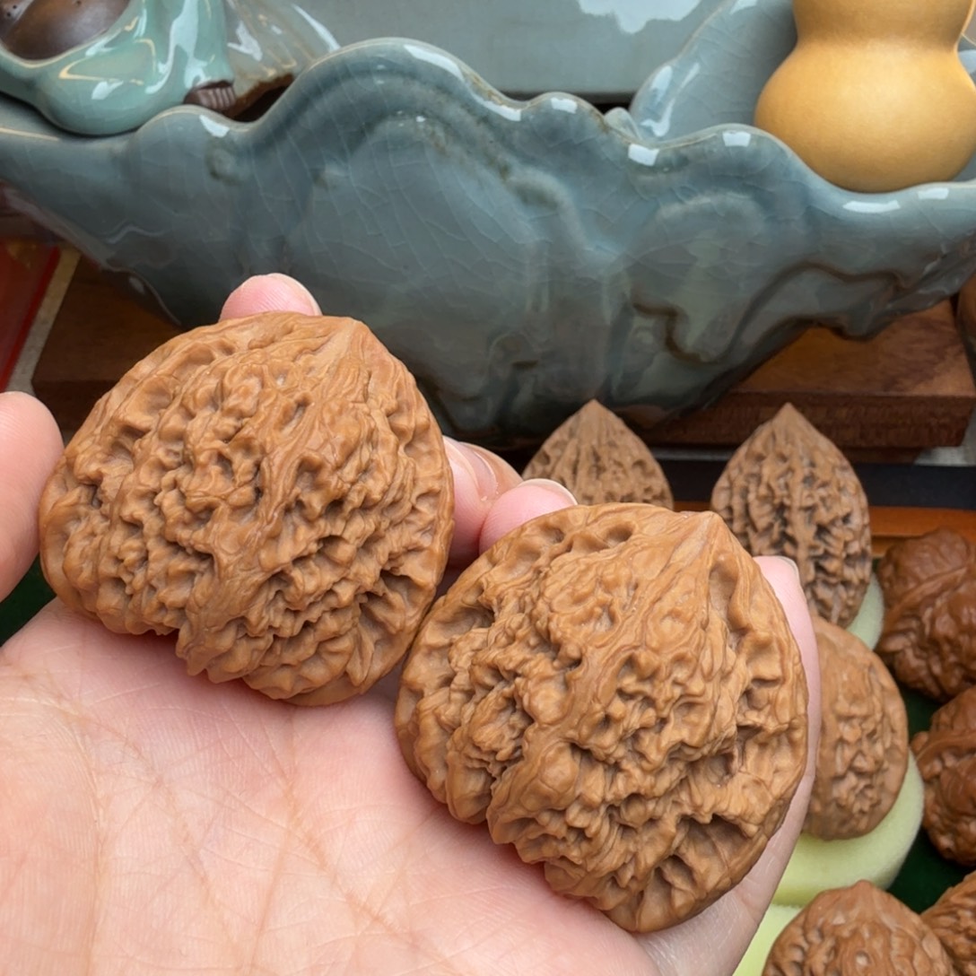 ****。核桃文玩核桃吊坠南疆石41