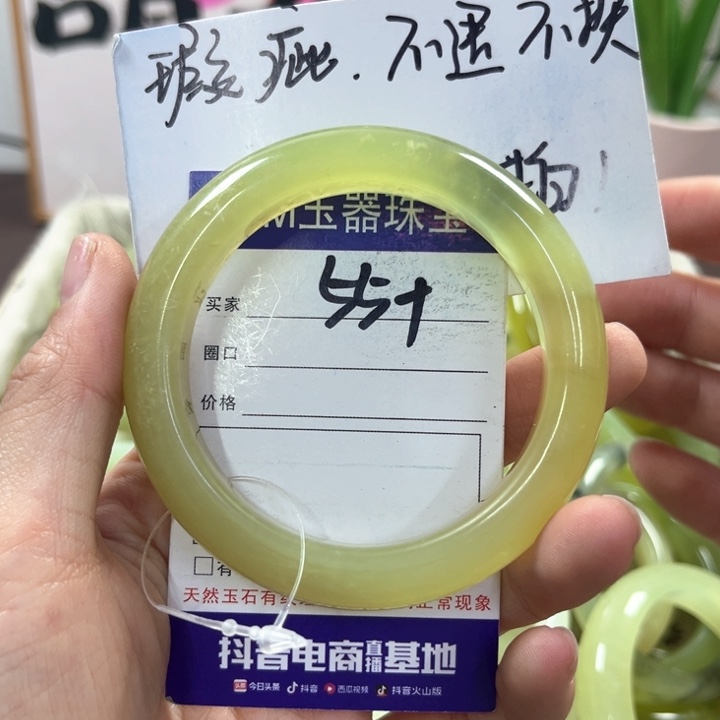 蛇纹石玉手镯未镶嵌420