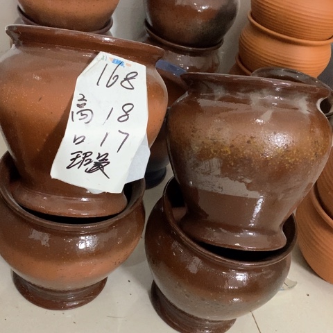 红陶粗陶花盆168
