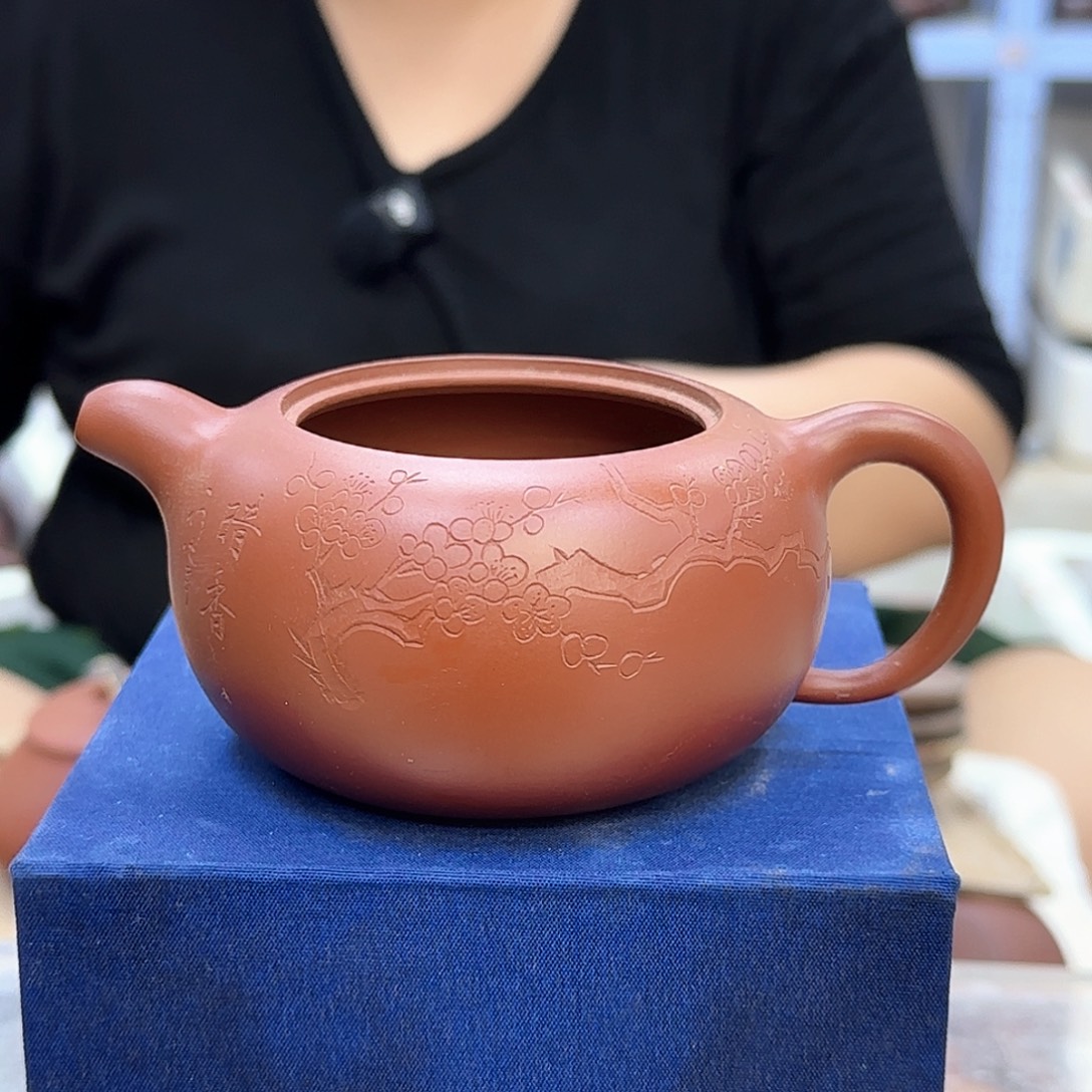 茶壶紫砂宜兴紫砂壶瑕疵处理