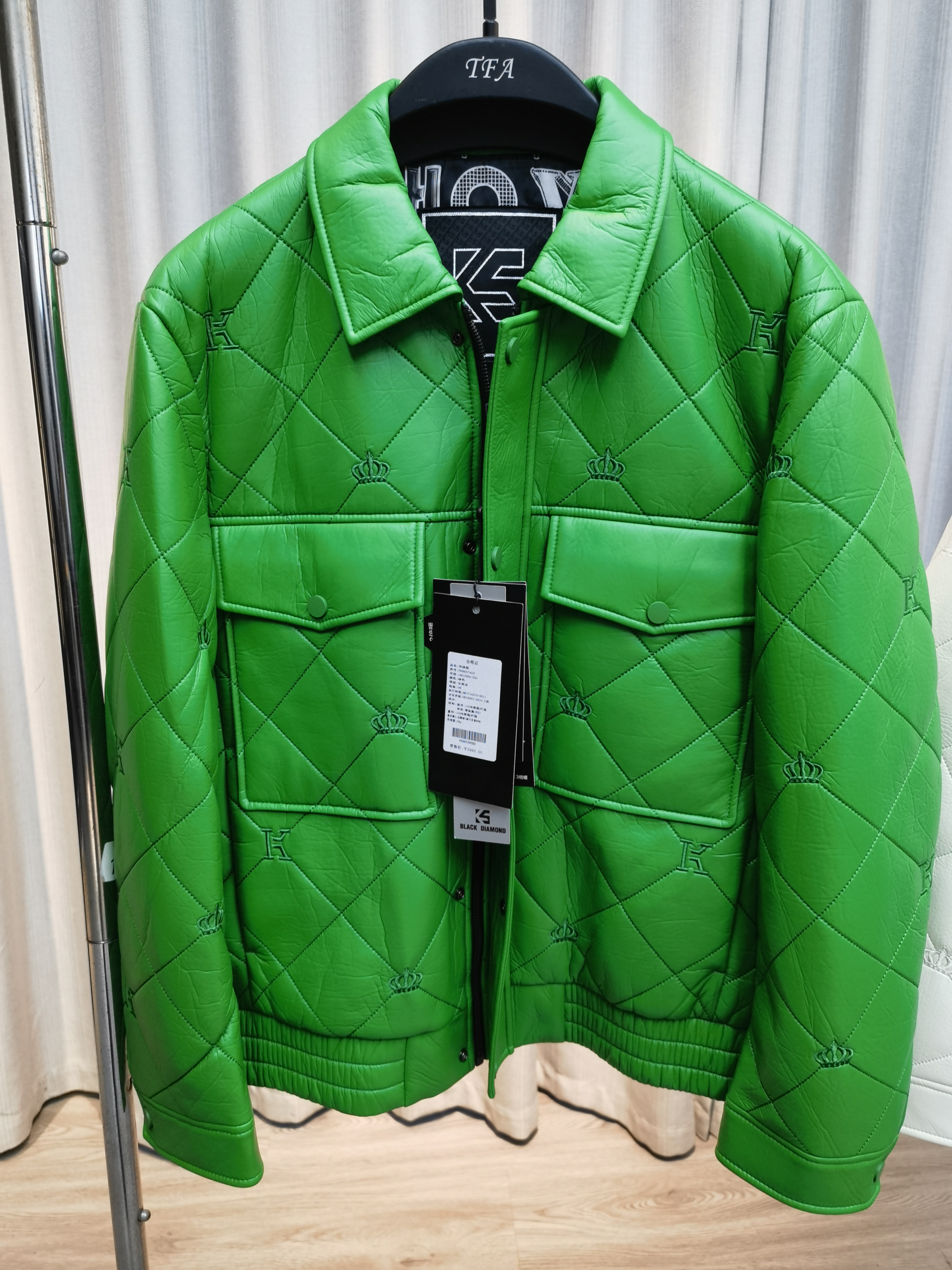 【雅痞专属】外套新款时尚百搭保暖男装冬季立领潮流帅气