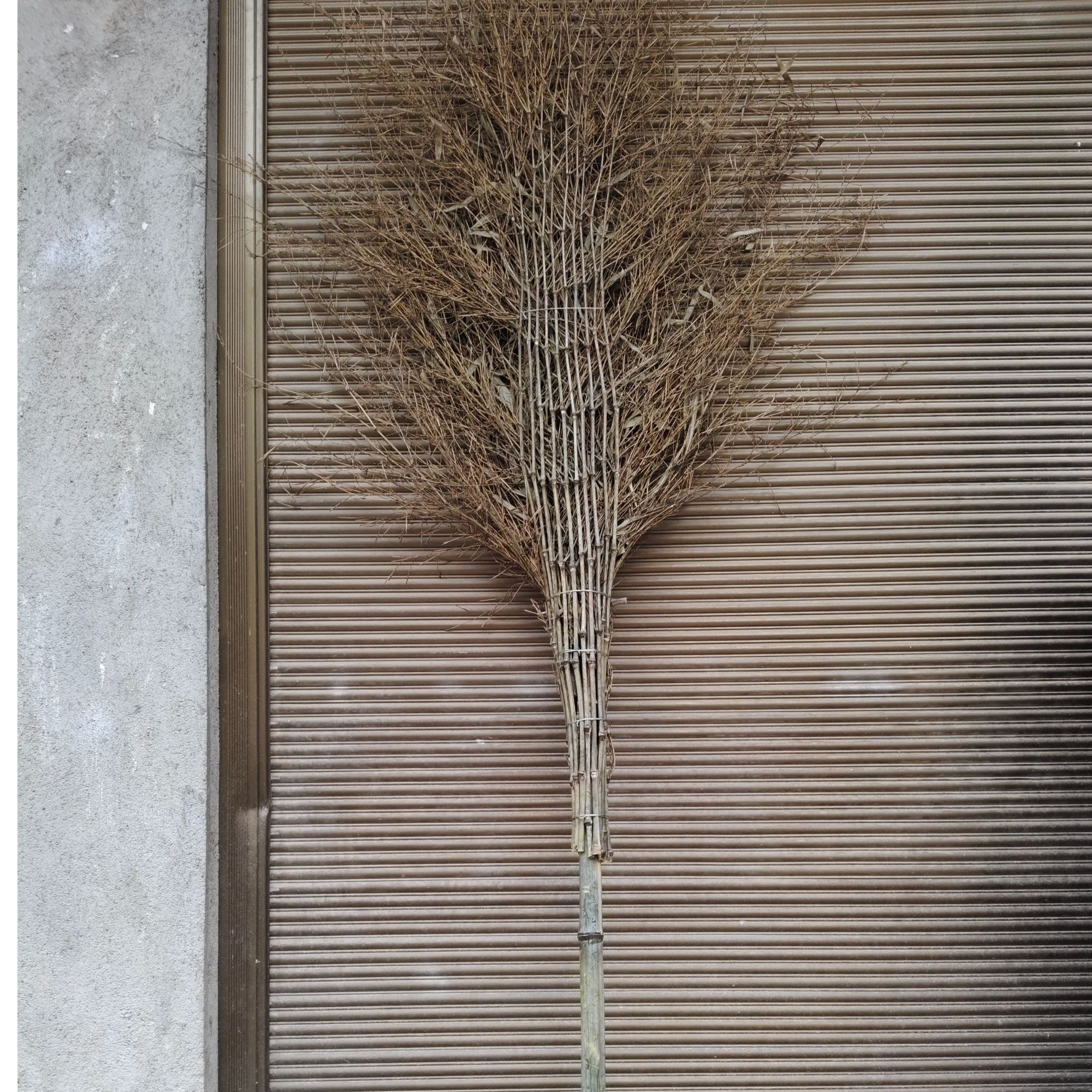 大号竹扫把2.3米长大号5斤扫把竹子环卫长柄扫灰清扫帚