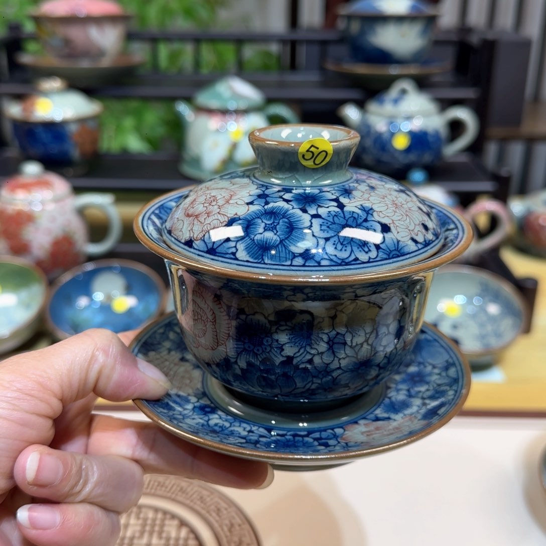 景德镇陶瓷手绘茶具