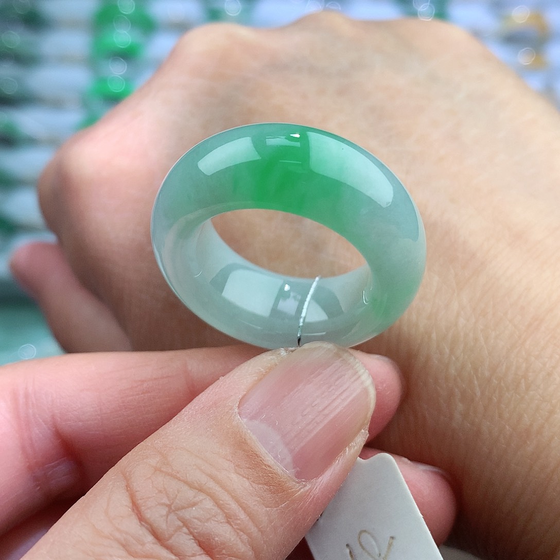 未镶嵌戒指翡翠18号