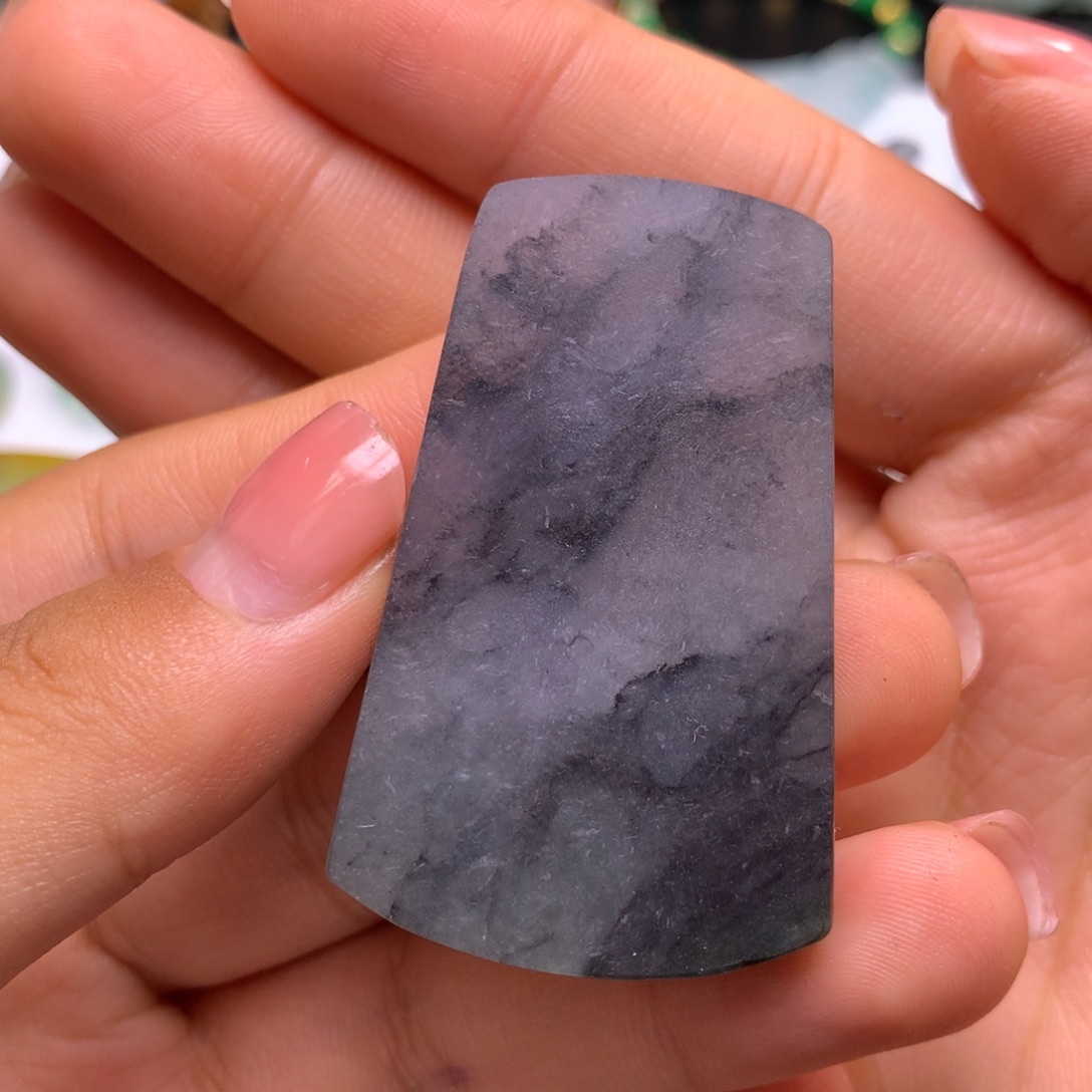 定制翡翠未镶嵌无事牌