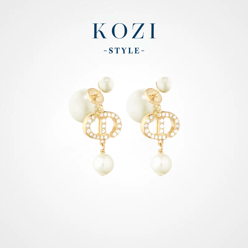 WANXI 镀K金 猪鼻子珠珠耳环精工版