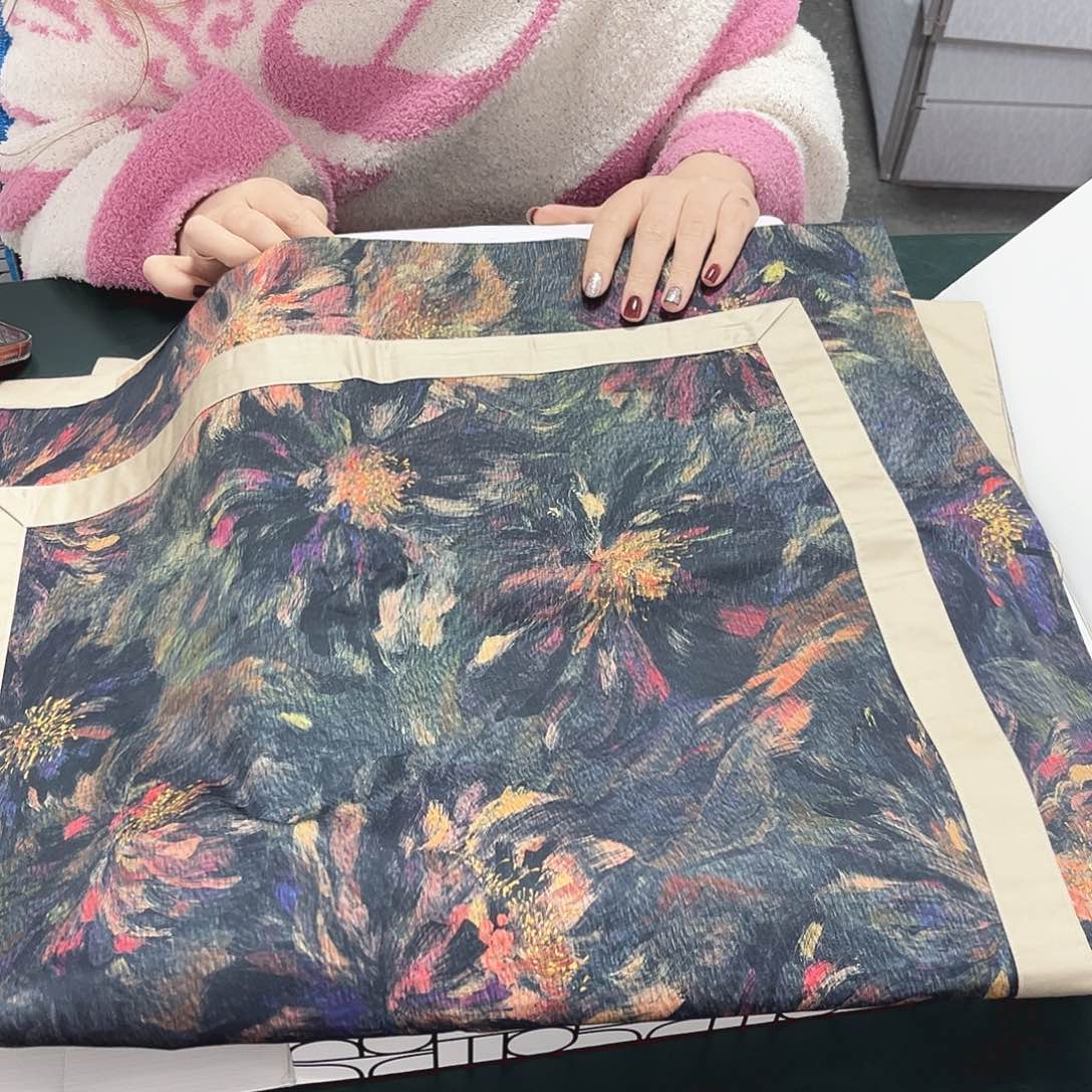 棉棉10号100支双股焕彩暗夜220*240