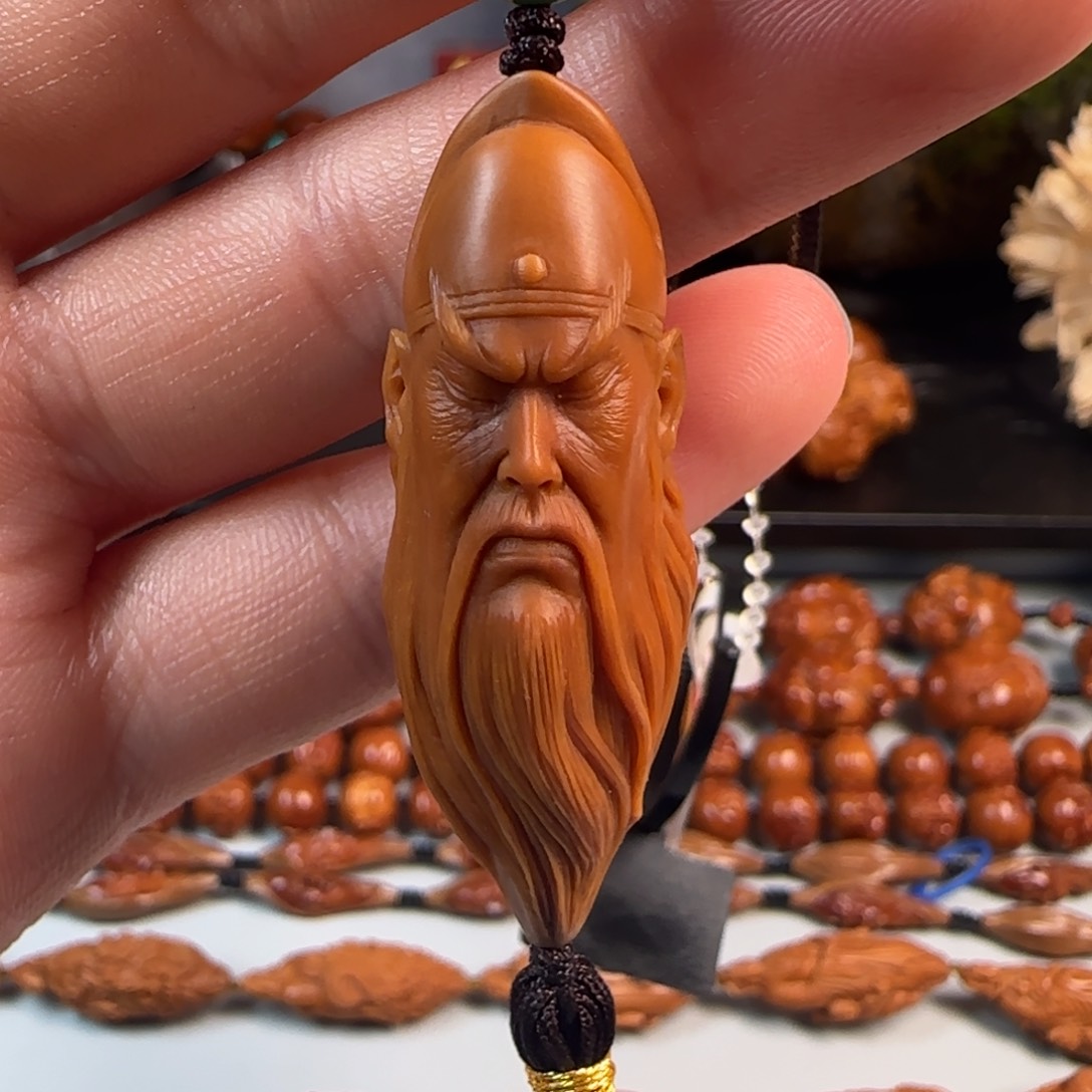 橄榄核手串/手链家祥 19关公关二爷