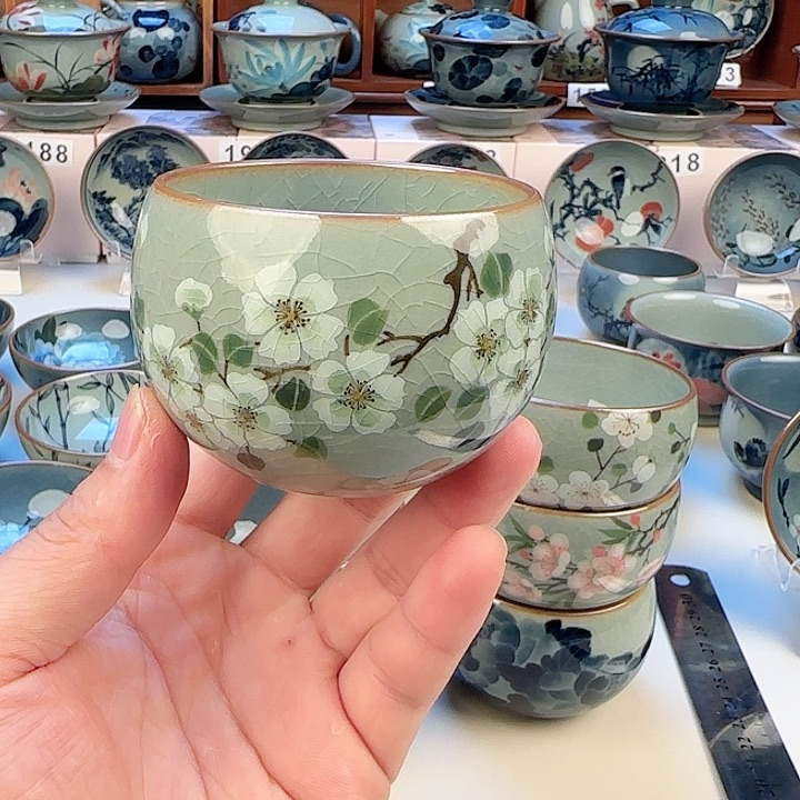 景德镇陶瓷陶瓷杯茶具