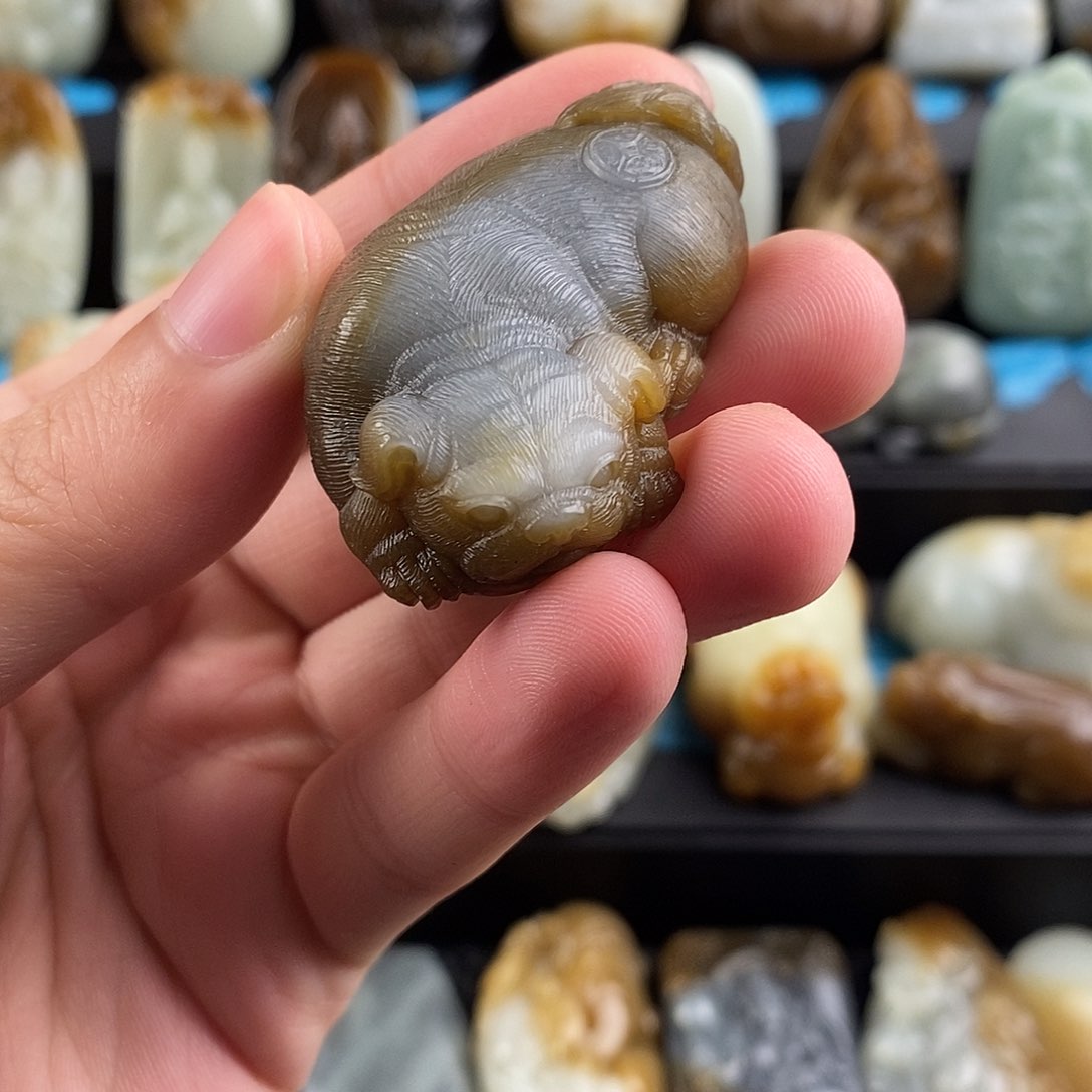 和田玉挂件未镶嵌