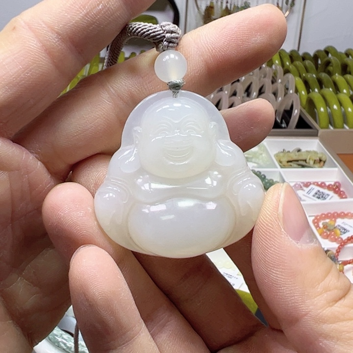 未镶嵌蛇纹石玉手链