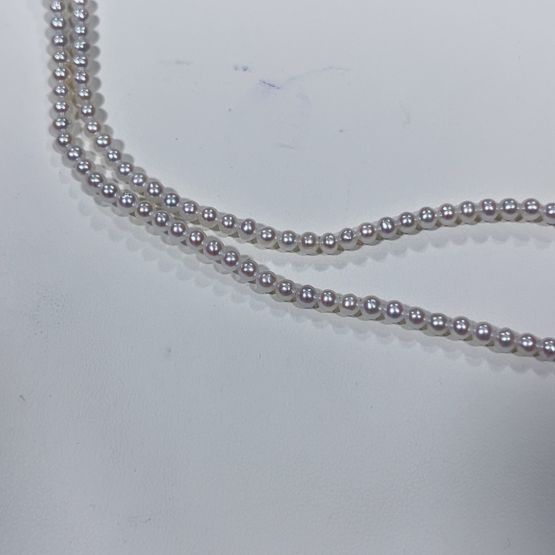 薪****淡水珍珠银S925镶嵌颈饰