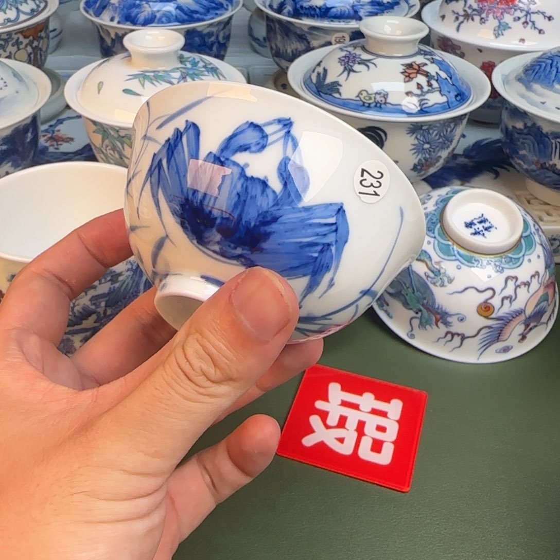 彦祖纯手工手绘茶具231