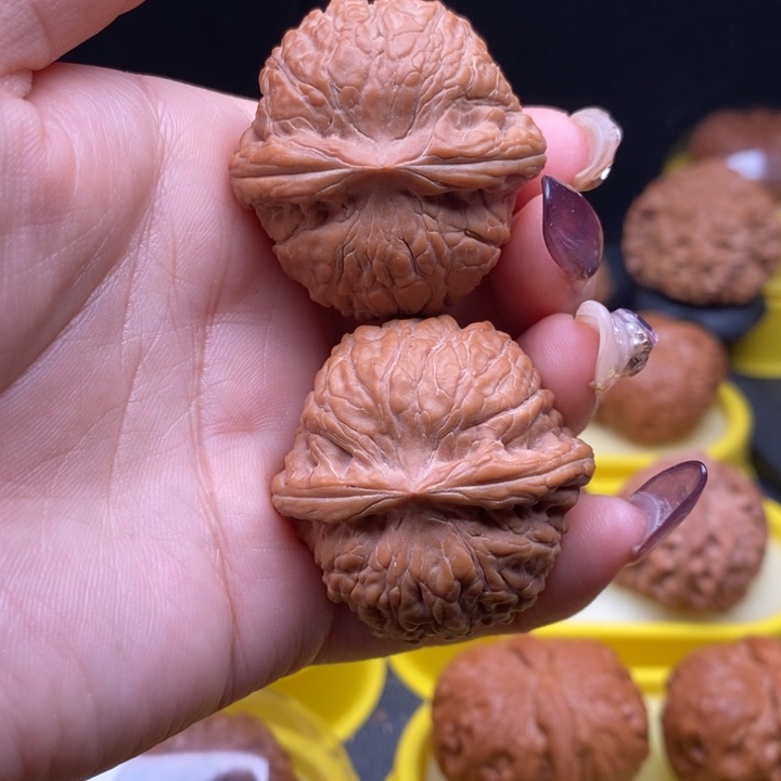 文玩核桃把件乾隆磨