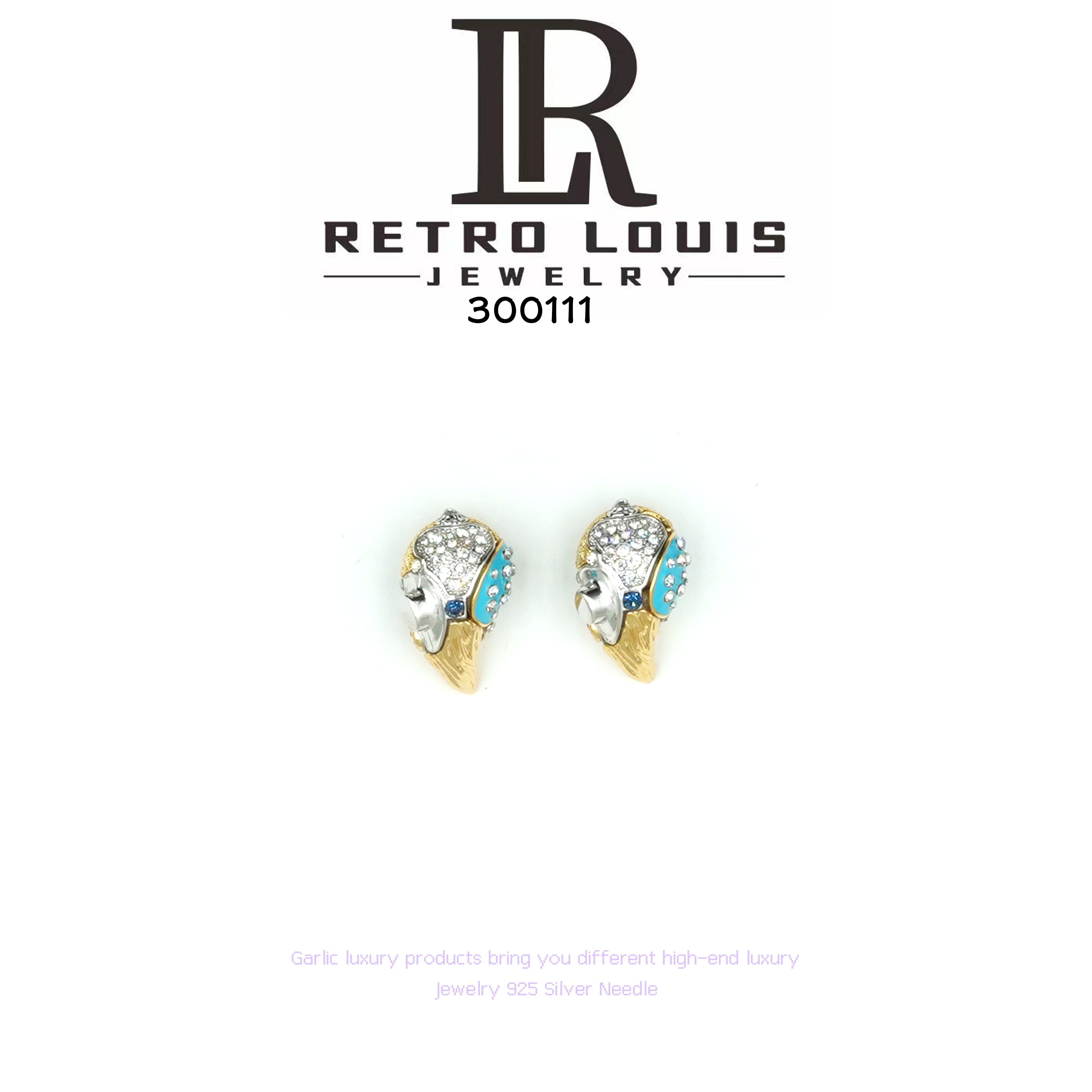 铜合金耳饰 RETRO LOUIS【荆棘鸟】The Thorn Birds 耳饰~300111X