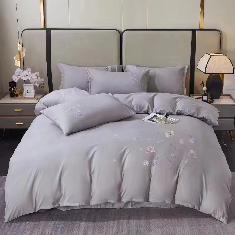 5月1日芒可微瑕亲肤四件套！柔软时尚纯色加厚保暖加厚轻奢简约