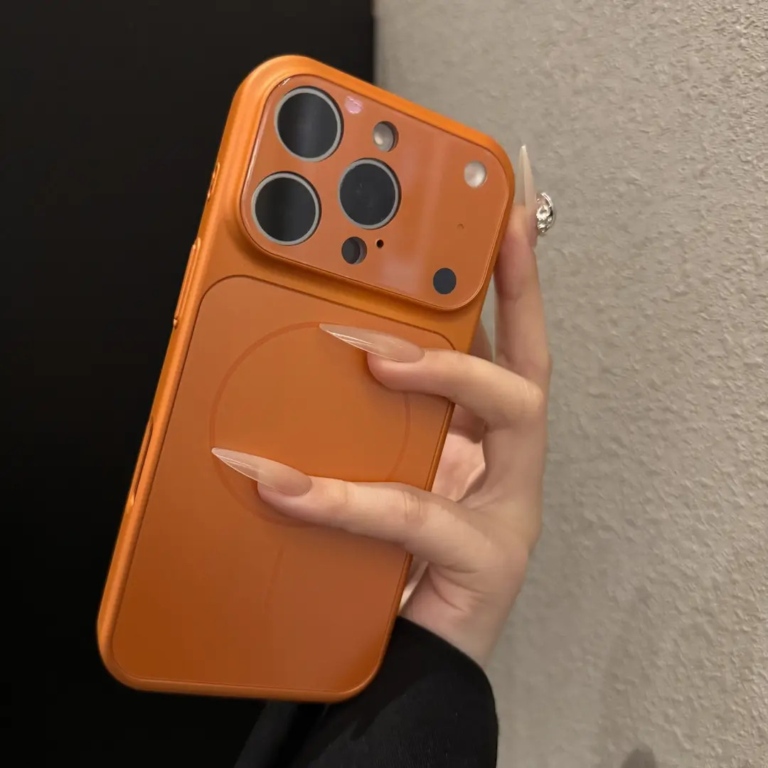 高级新款磁吸适用苹果17promax手机壳网红iPhone16创意15气质14女