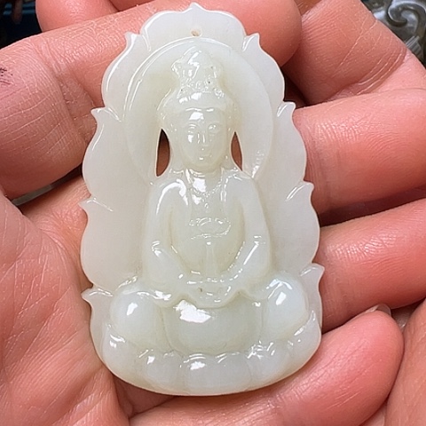 和田玉挂件未镶嵌