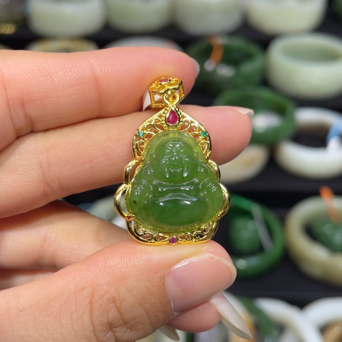 吊坠(不含链)未镶嵌和田玉