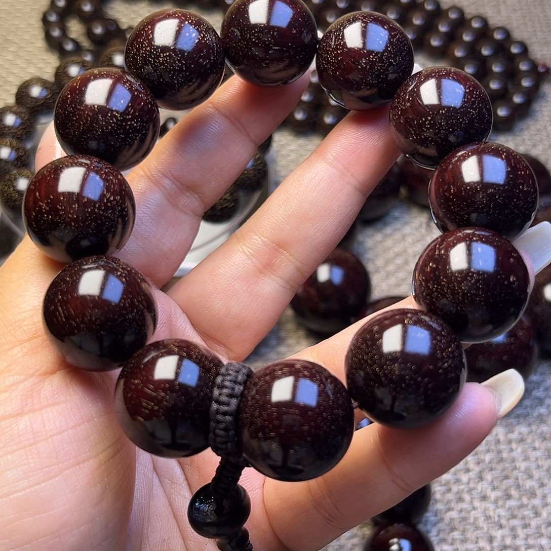 檀香紫檀（小叶紫檀）2.0 12颗满天星