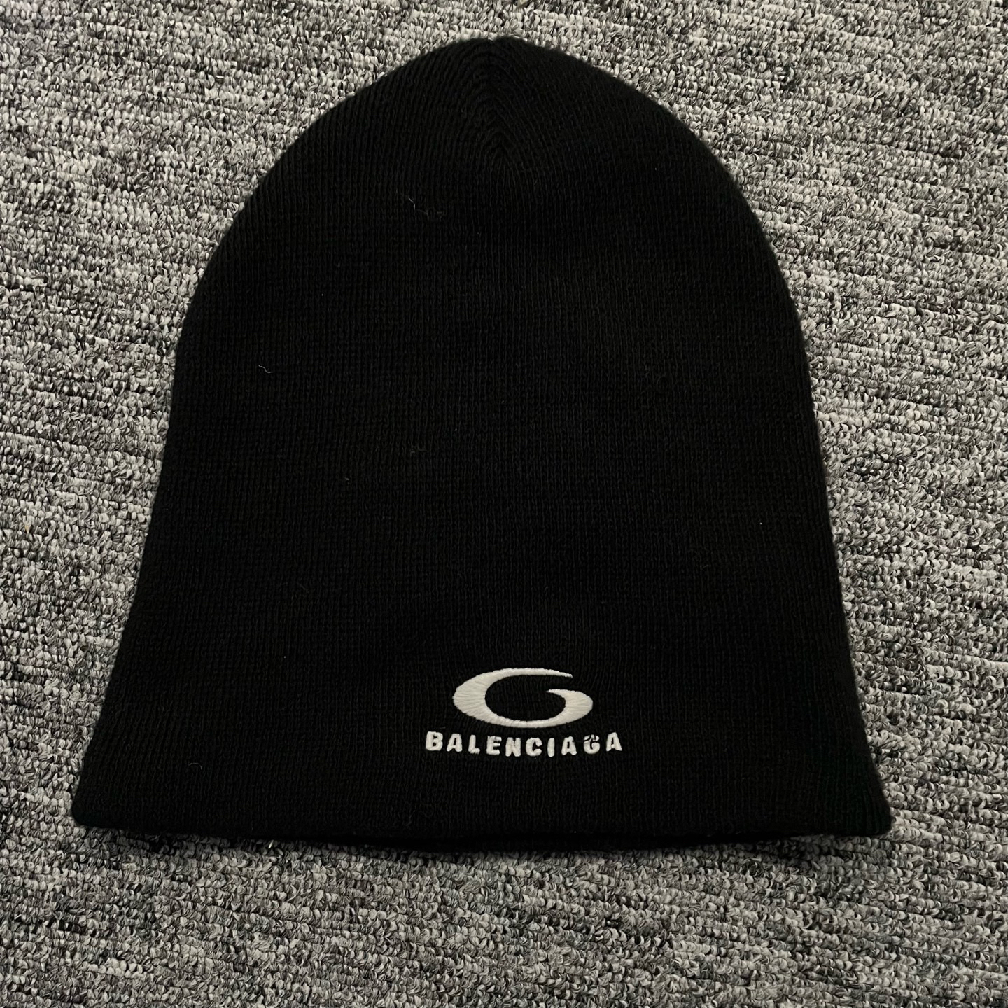 未使用 Balenciaga/巴黎世家 （vd）24fw 单环冷帽 logo 黑色