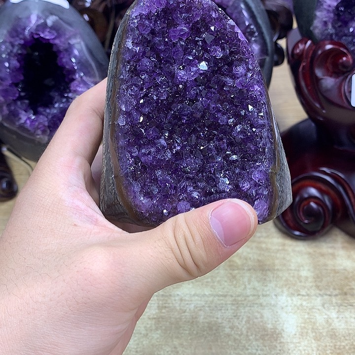 紫水晶未镶嵌紫晶765峰