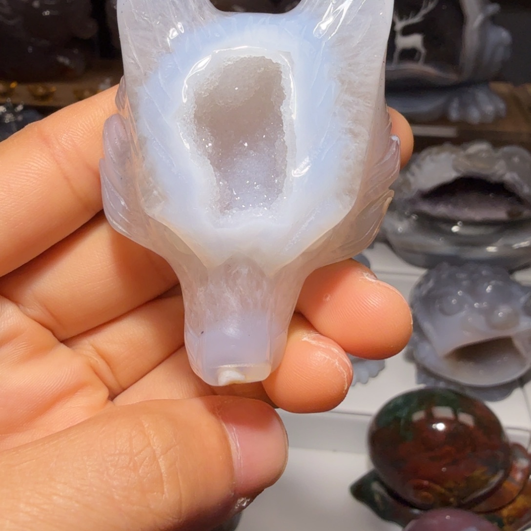 玛瑙/玉髓未镶嵌摆件