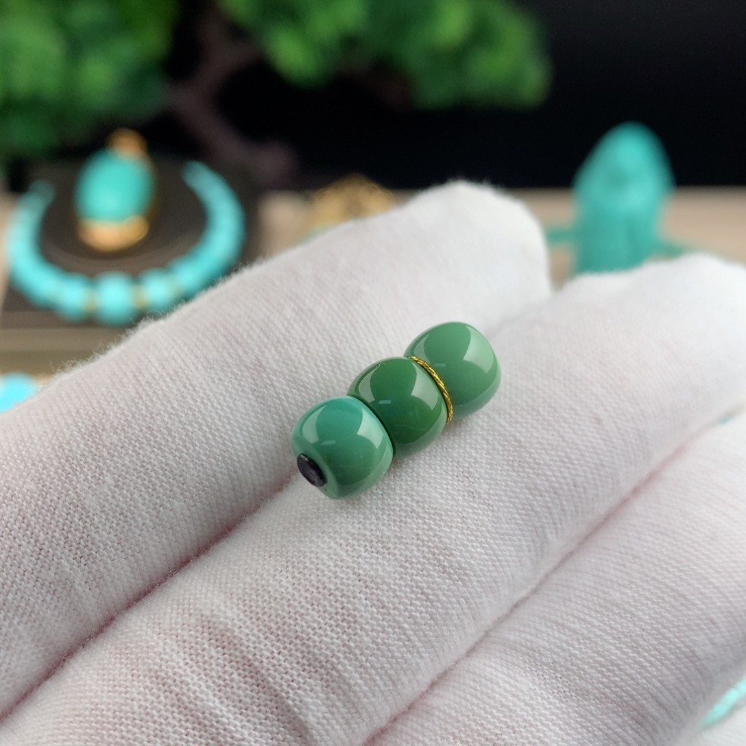 【闪购商品】绿松石配珠卡7.5未镶嵌