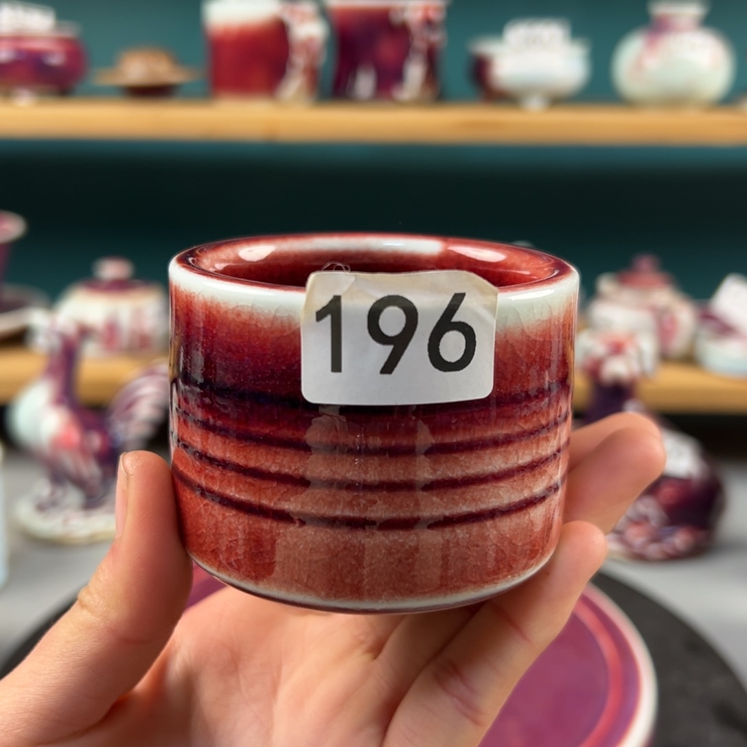 瓷片安*静全品无暇主人杯纯手工