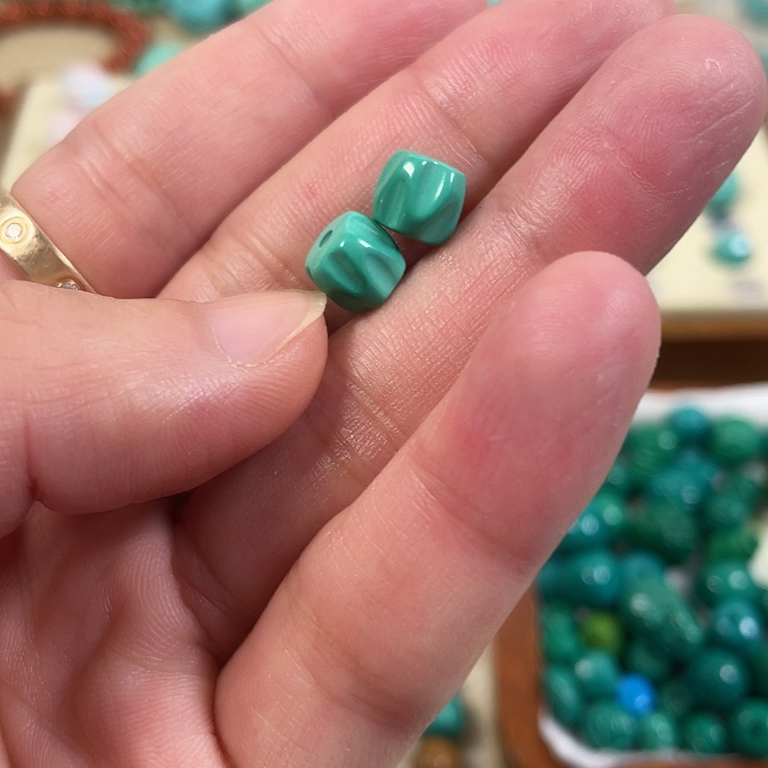 手工雕刻配饰配珠手串尺寸8