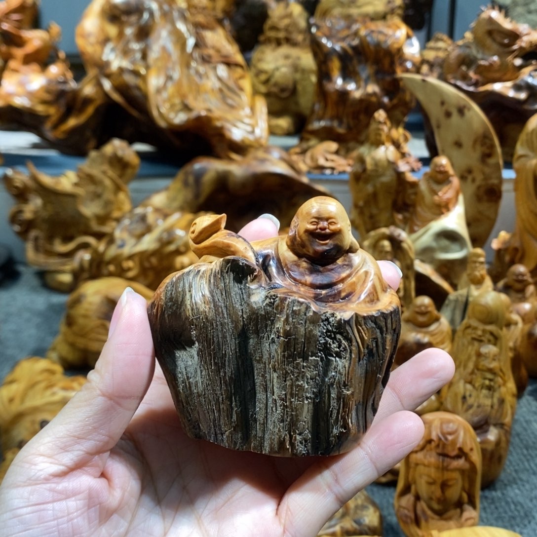 木崖柏工艺品手把