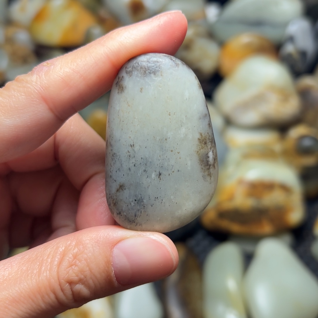 和田玉（青玉）B47未镶嵌