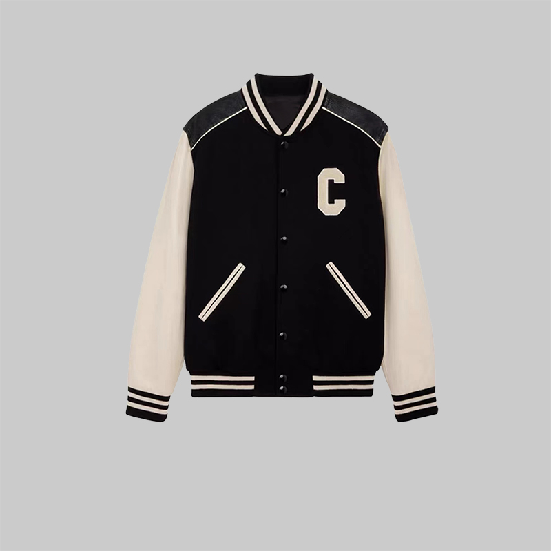 （破价款不带礼盒）男士C字棒球服夹克轻奢时尚