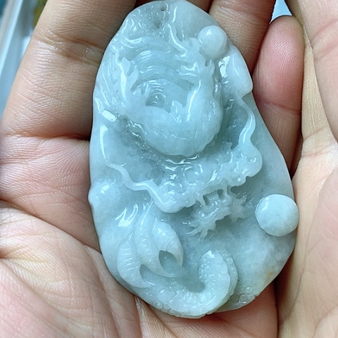 翡翠颈饰未镶嵌天然缅甸翡翠a货